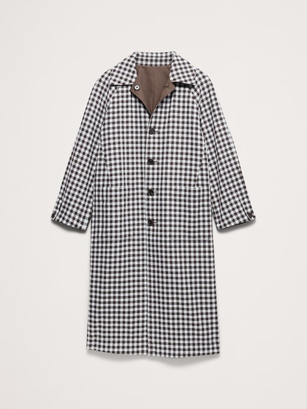 Banana Republic Reversible Cotton Car Coat
